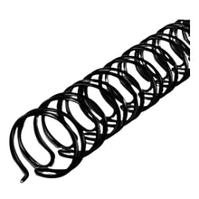 20 Arillos Metálicos Twinloop 9/16 120 Hojas Negro Paso 3:1 GBC - GBC