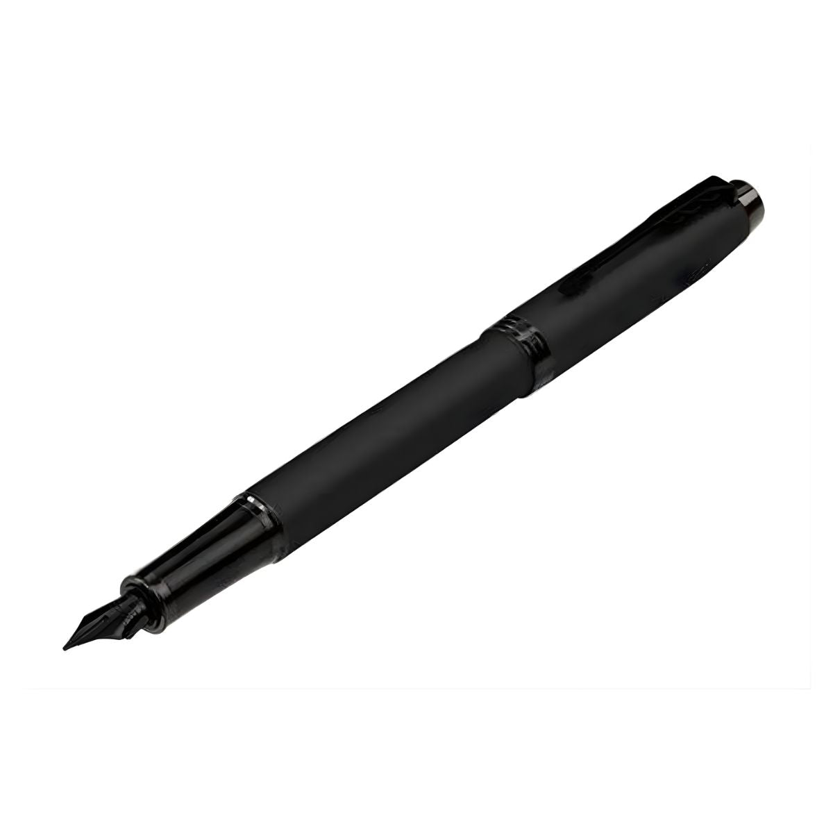 Pluma Fuente Parker Im Edición Achromatic Black Tinta Negra Negro Negro