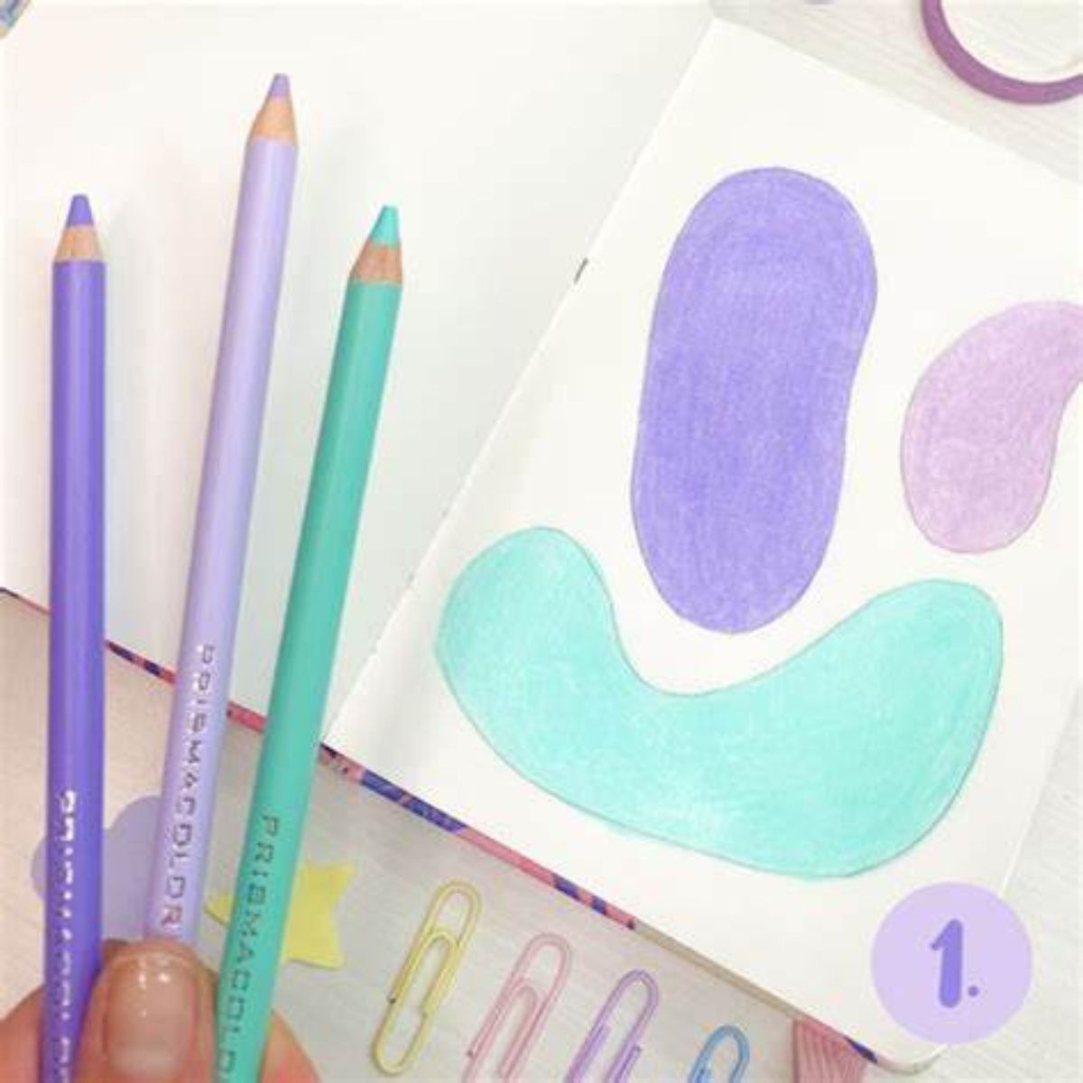 Lápices de Colores Prismacolor Junior Pastel 6 piezas
