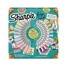 Plumones Marcadores Sharpie Punta Fina Vintage Travel 30 Piezas