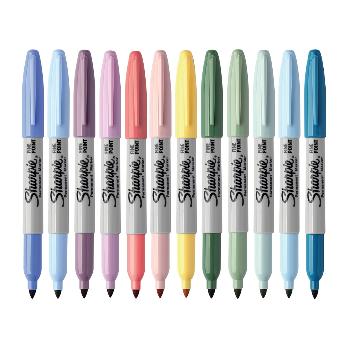 Sharpie Juego de marcadores permanentes de edición especial, punta fina,  colores surtidos, 21 unidades
