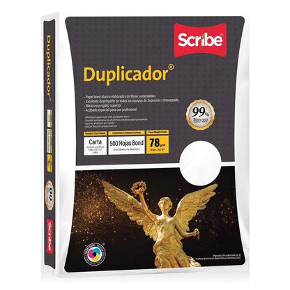 Papel Duplicador 500 Hojas Scribe Blanco Carta