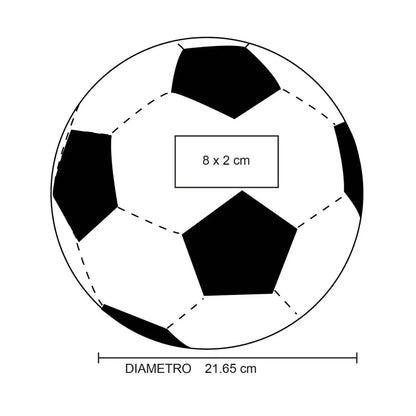 Balon Futbol For Promotional Talla 5 Doble Capa