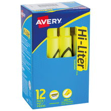 12 Marcatextos Plumon Resaltdor Avery Neon Fluorescentes - MarchanteMX