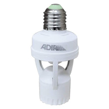 Socket SensorMovimiento Foco Ahorrador e Incandescente Adir