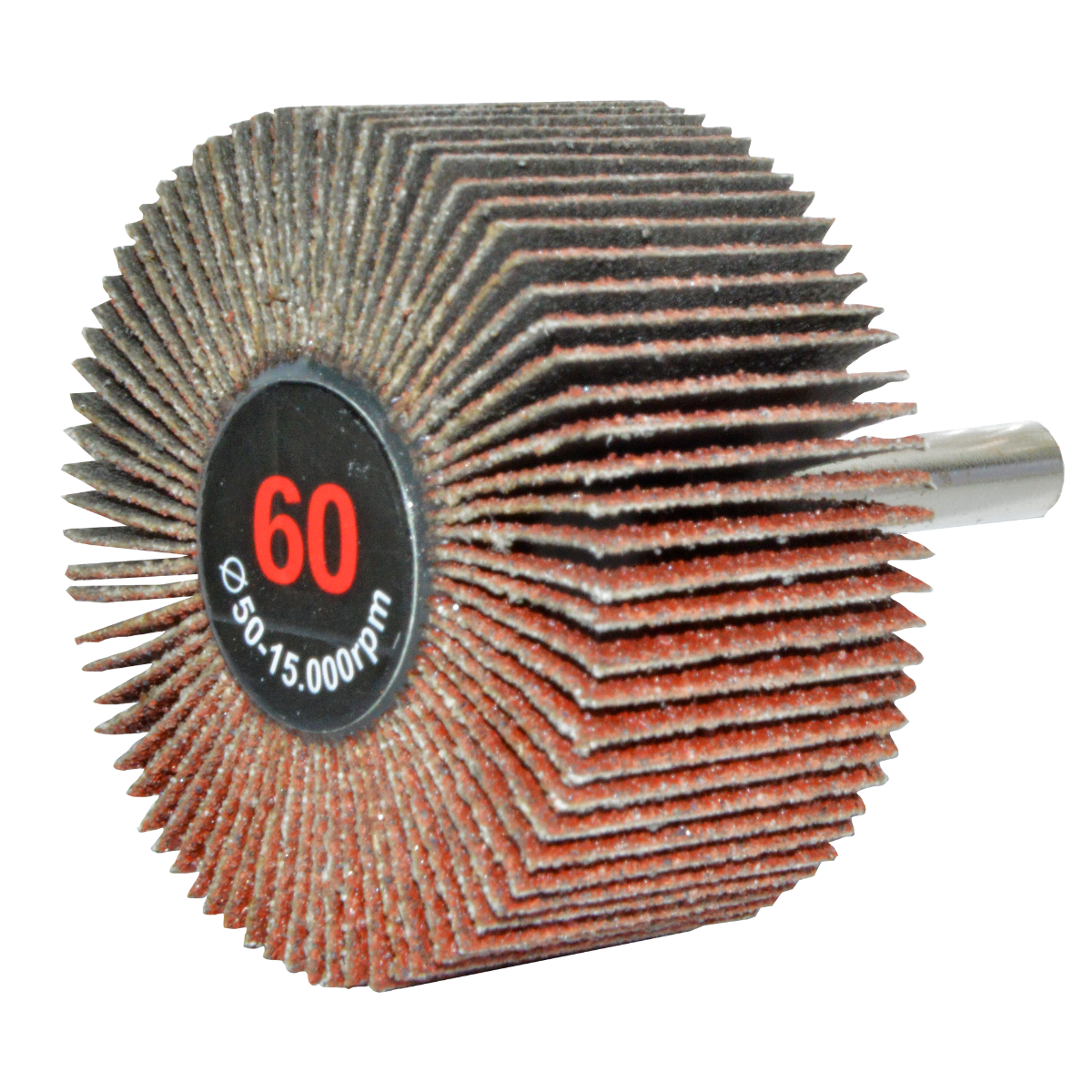 Pack 5 Ruedas Flap Tenazit Grano 60 Óxido de Aluminio