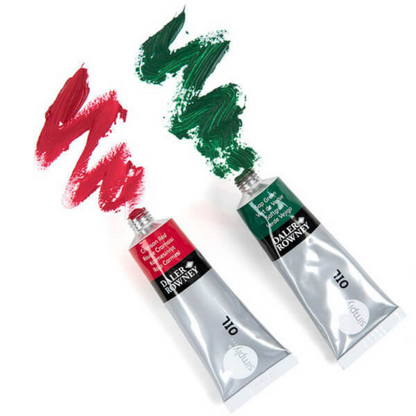 Set 12 Pinturas Óleo Tubo Estuche Daler Rowney Simply 12ml