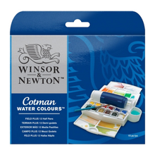Estuche 12 Acuarelas Cotman Field Plus Winsor & Newton