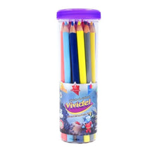 Lápices De Colores Vinci Vividel Jumbo Triangulares 25 Piezas