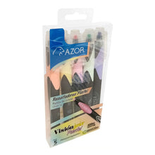 Marcatextos Azor Pastel Punta De Cincel Visión Junior 5 Piezas