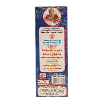 Super Torre Super Tower Diako Juego De Mesa Didáctico Jenga