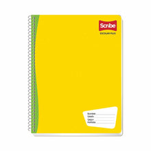 Cuaderno Profesional Scribe Escolar Con Espiral 100 hojas