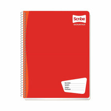 Cuaderno Profesional Scribe Escolar Con Espiral 100 hojas