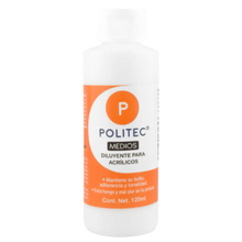 Medio Diluyente Politec 120ml Pintura Acrílica MarchanteMX