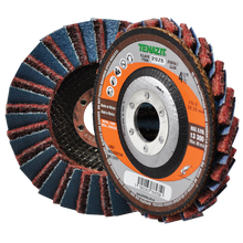 Disco Laminado Tenazit Fibra Media con Lija de Zirconio, Grano 80