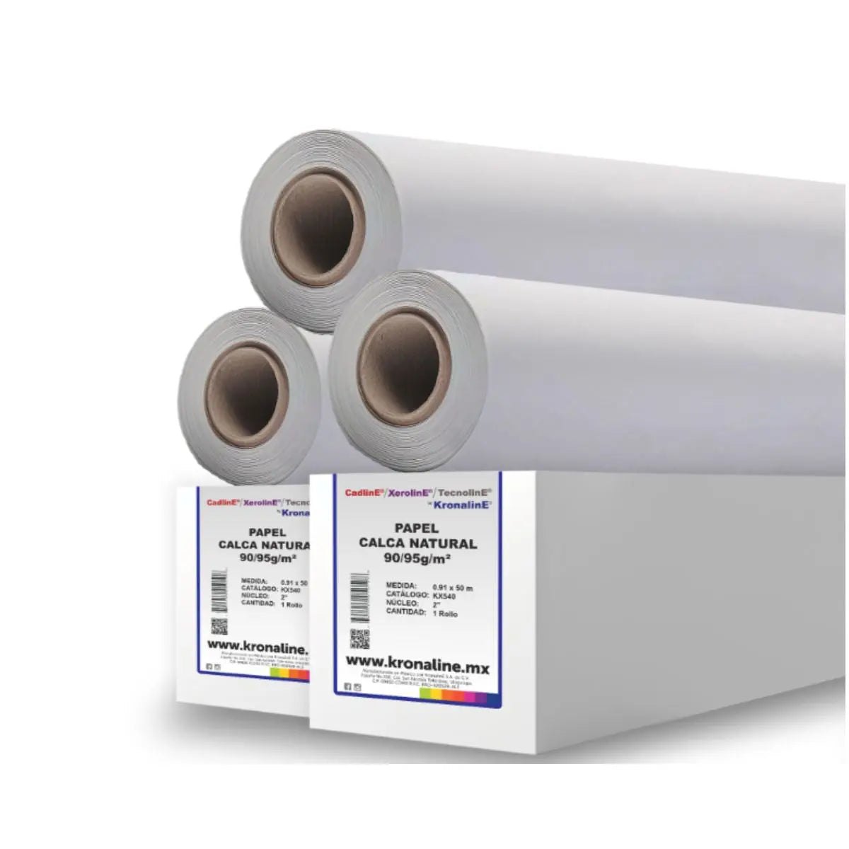 Papel Calca Albanene Natural 90/95g Kronaline Kx546 0.91 x 50 m Kronaline