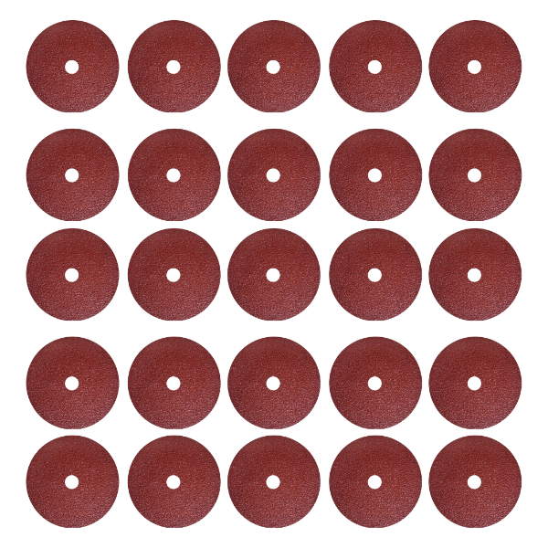 25 Piezas Fibrodisco Tenazit Grano 50 115x22.23mm Desbaste