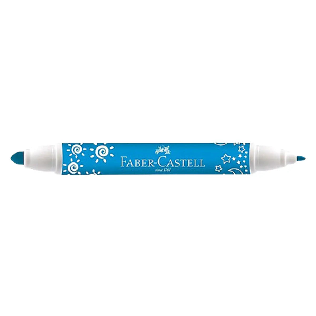 Plumones Gruesos Faber Castell Doble Punta 10 Pz - Faber Castell - vista lateral