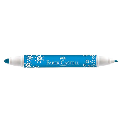Plumones Gruesos Faber Castell Doble Punta 10 Pz - Faber Castell - vista lateral