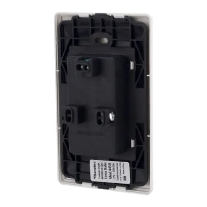 Placa Italia contacto doble Sanelec - Sanelec - detalle