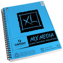 Cuaderno Block Canson Xl Mix Media Album Dibujo 27.9 X 35.6