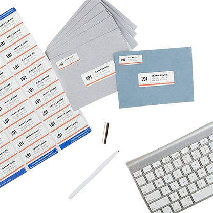 750 Etiquetas Separa Fácil Blancas Avery 2.5x6.7 Cm