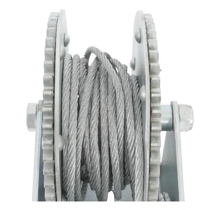 RESTIRADOR DOBLE ENGRANE 2000 LBS CABLE - Dogotuls - detalle