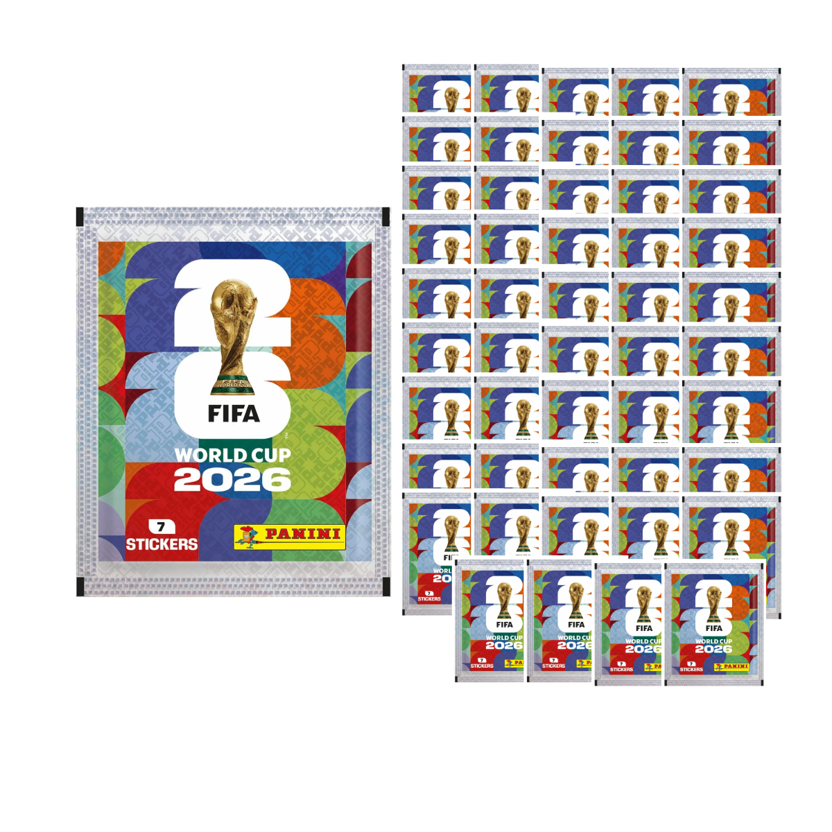 50 Sobres Mundial 2026 Estampas