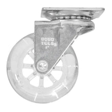 RODAJA PU TRANSPARENTE GIRATORIA 2" DOGOTULS - Dogotuls - vista lateral