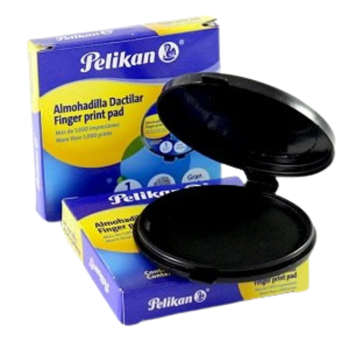 Almohadilla Dactilar Pelikan Tinta Negra 1 Pieza