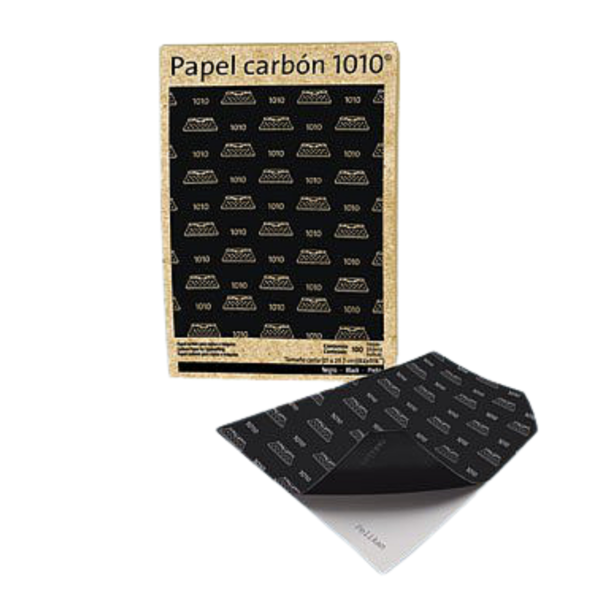 Hojas Papel Carbón 1010g Carta Base Cera Negra Pelikan 100 Piezas