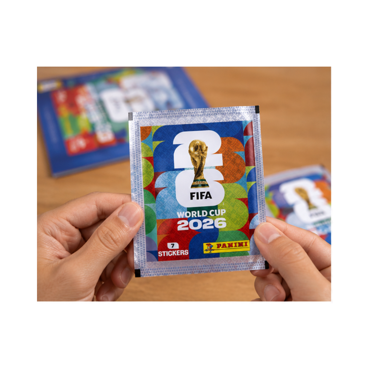 Copa Mundial 2026 Album Pasta Suave + Caja 100 Sobres Panini