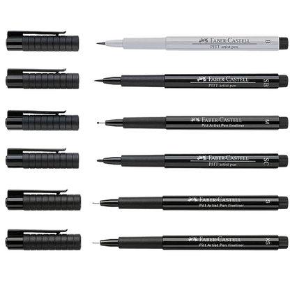 Rotuladores para Caligrafía Faber Castell Starter Set 8 Pz - MarchanteMX