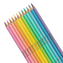 Lápices de Colores Pastel Redondos Largos 3.3mm Pelikan 12 Piezas