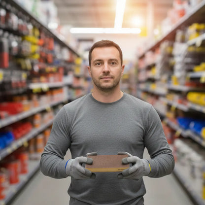 5 Piezas Lija Esponja Block Fandeli ALO 100P Madera Metal