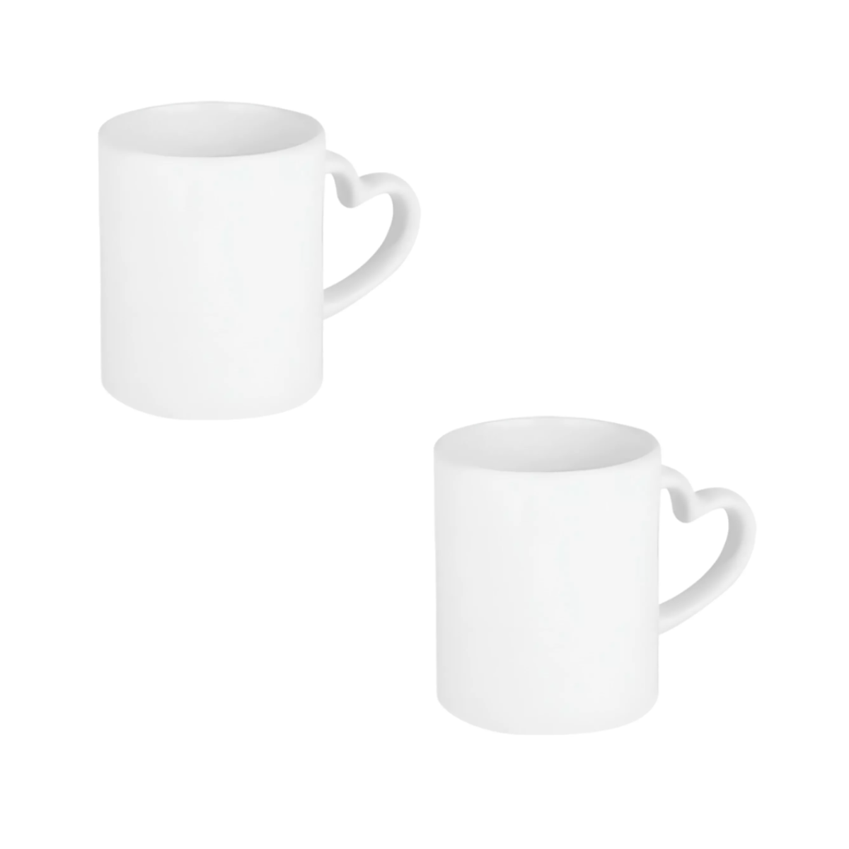 Taza Blanca Asa Corazón 11oz Color Make Sublimar