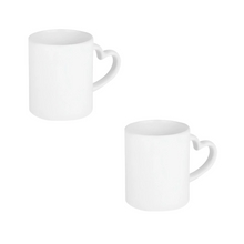 Taza Blanca Asa Corazón 11oz Color Make Sublimar