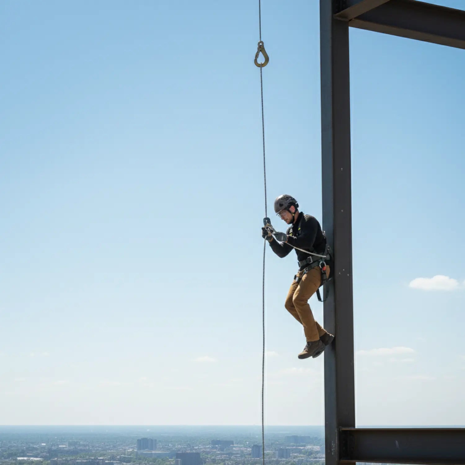 Línea Vida Vertical Golden Eagle 30 Metros Seguridad Golden Eagle