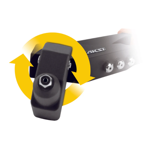 Remachadora Profesional con Cabeza Movible Aksi