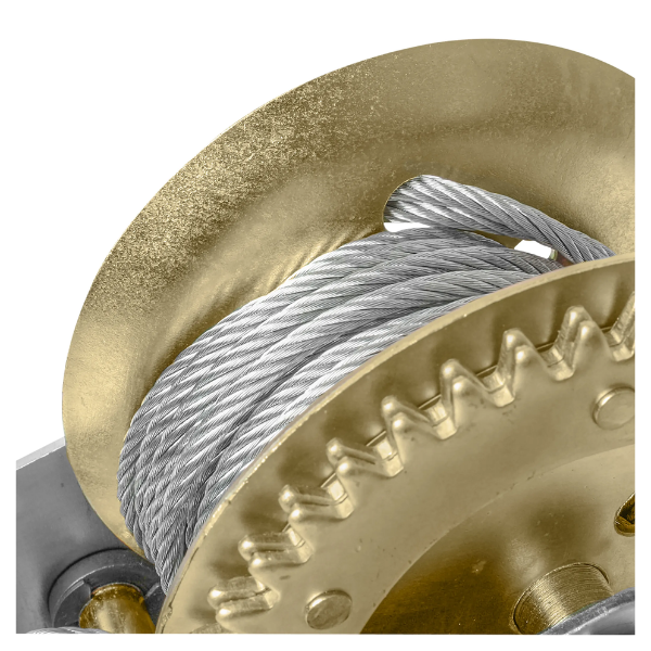 Restirador Manual Malacate con Cable de Acero 2000 lb