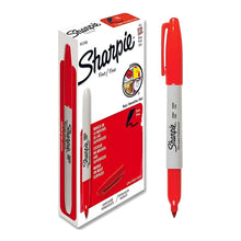 Marcador permanente Sharpie rojo 12 piezas