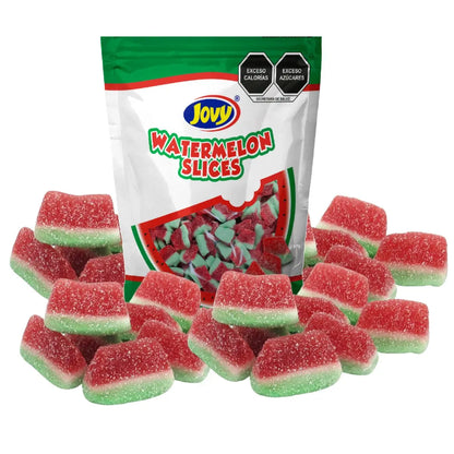 1 Kg Gomitas Rebana De Sandia Jovy Sabor Sandia Acidita - Jovy
