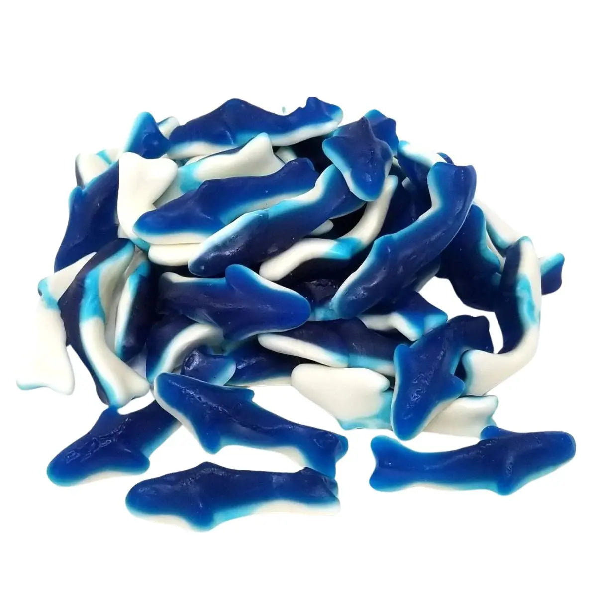 1 Kg Gomitas Tiburon Azul Jovy Sabor Mora Azul Textura Suave - Jovy - detalle