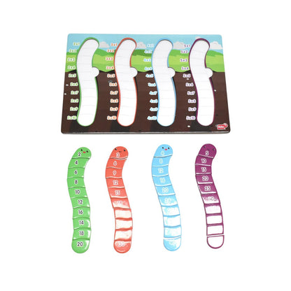 Rompecabezas de Tablas de Multiplicar 2-5