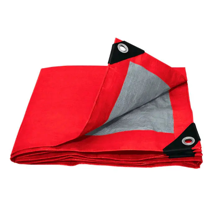 Lona de polietileno color roja 6m x 12m (90 g/m2) Maxtool - Aksi