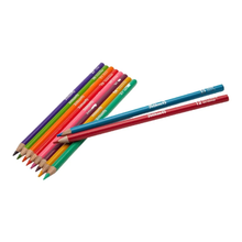 Caja 13 Lápices Colores Redondos Largos Niños Pelikan