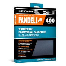 Kit 25 Lijas Agua Granos 400 Fandeli