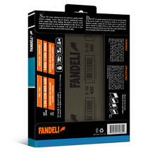 Kit 25 Lijas Agua Granos 400 Fandeli