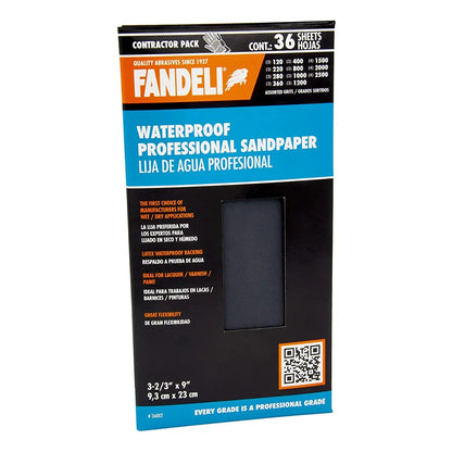Kit 36 Tercios Lijas Agua Granos Surtidos Fandeli - Fandeli - uso