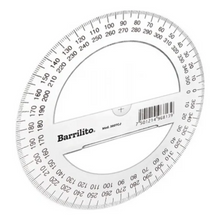 Transportador 360 Grados Barrilito 360tcj Plastico Escolar